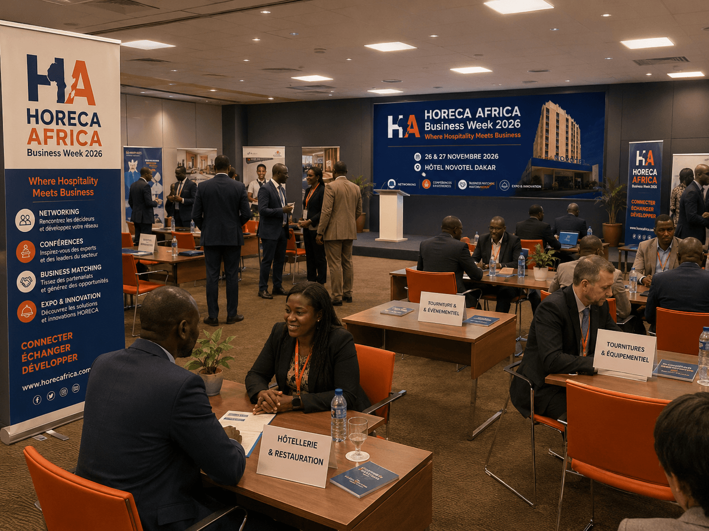 Recrutement lors de HORECA Jobs Africa