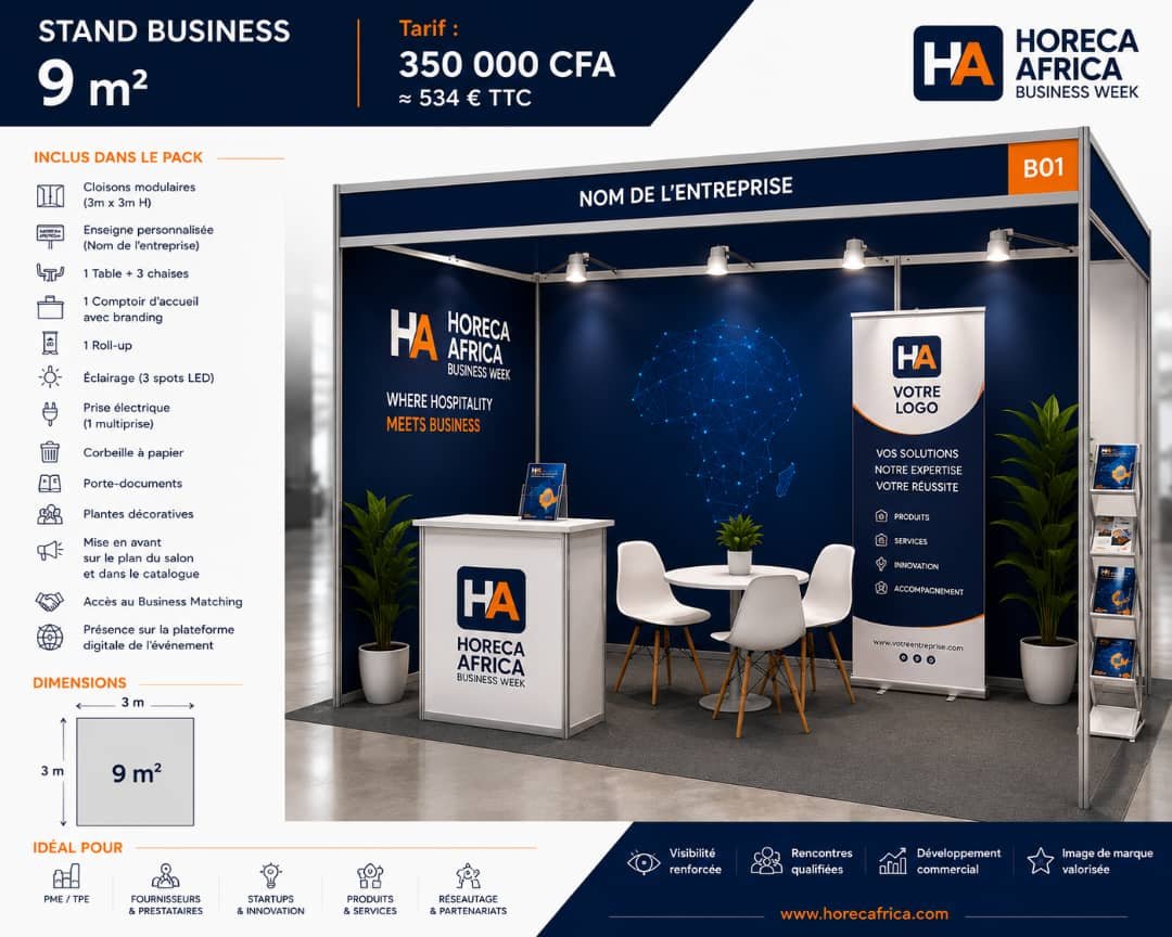 Stand Business 9 m²