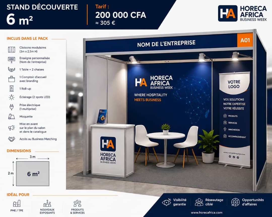 Stand Découverte 6 m²