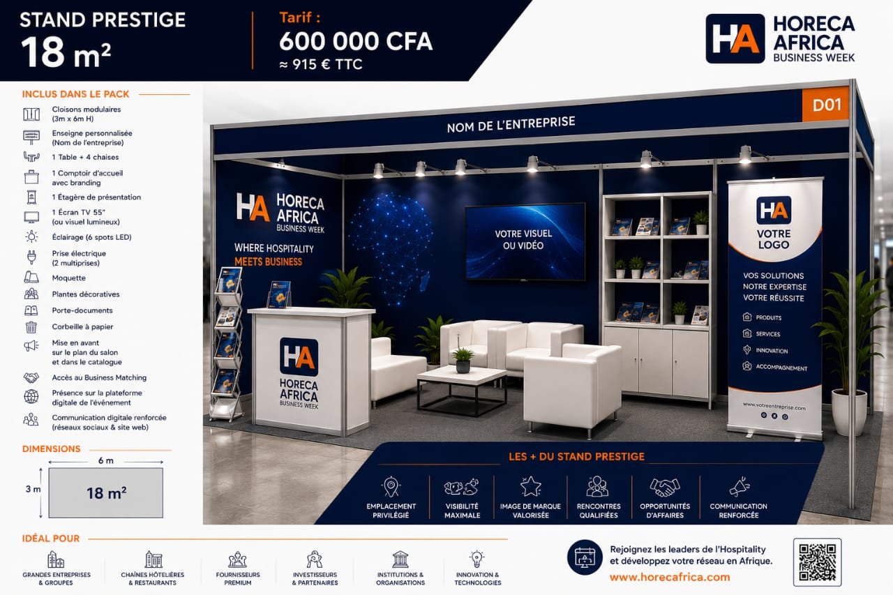 Stand Prestige 18 m²