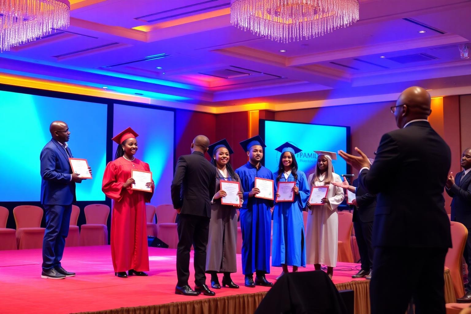 Cérémonie de remise des certificats